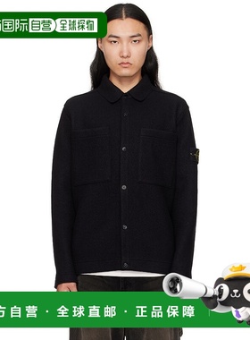 1h可退 香港直邮Stone Island 石头岛 男士 黑色 5100058 Felted