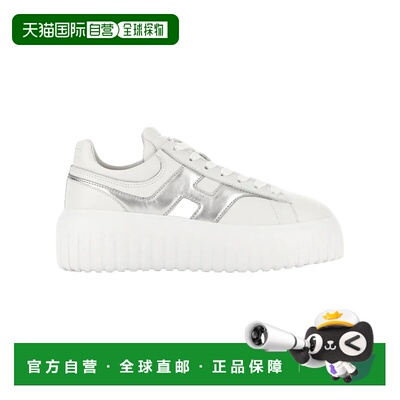 1h可退香港直邮Hogan 女士 H 女鞋条纹休闲鞋 HXW6450FE91NCS厚底