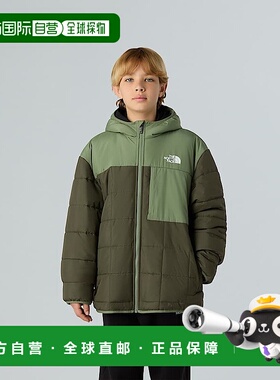 欧洲直邮北面 Shasta男童可翻转拉链夹克 THE NORTH FACE抓绒