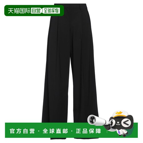 1h可退 香港直邮THEORY 希尔瑞 女士 阔腿裤 black黑色 舒适时尚