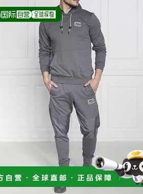 香港直邮EA7 Emporio Armani logo连帽卫衣 3RPM24PJ05Z阿玛尼