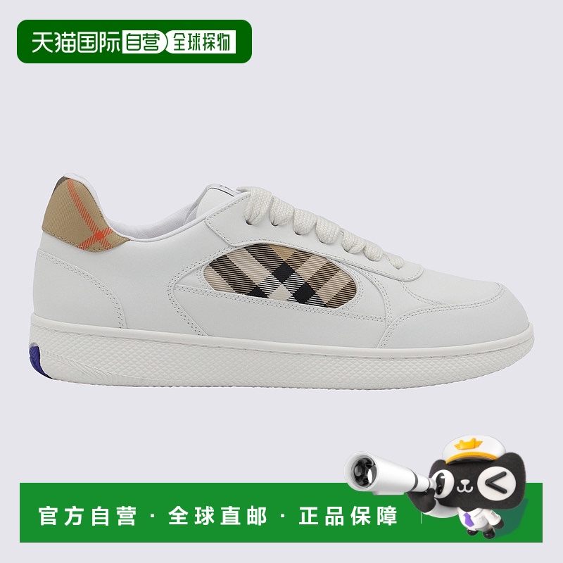 1h可退 欧洲直邮burberry 男士 时尚休闲鞋博柏利牛皮男鞋
