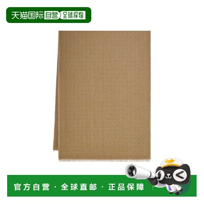1h可退 Salvatore Ferragamo 流苏下摆围巾 520186