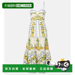 香港直邮FARM RIO 女士 印花棉质中长连衣裙 colorful花色 舒适时