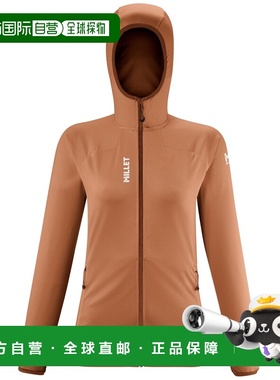 自营欧洲直邮Millet觅乐 LOKKA III 女款抓绒保暖衣 橙色夹克