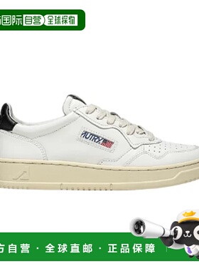 1h可退 香港直邮AUTRY 女士 白色皮质低帮运动鞋 AULWLL22WHITEBL