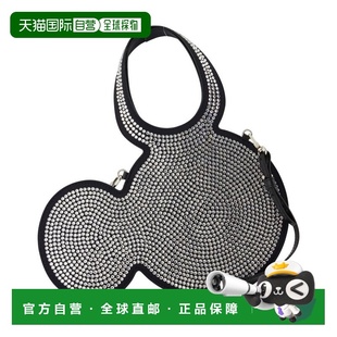 1h可退 香港直邮Coperni 女士 MICKEY 迷你肩包 DBA102F9010BLKSL