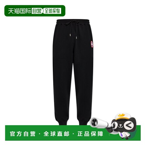 香港直邮CANADA GOOSE 男士休闲裤 1387M0BLACK CO 黑色 Loon swe