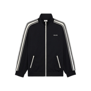 欧洲直邮celine思琳双面针织运动夹克外套拉链立领男装