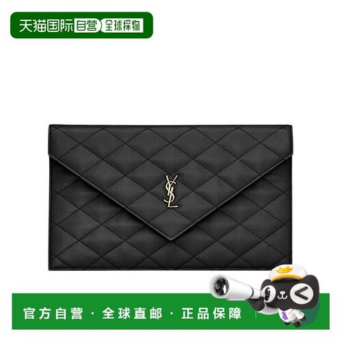 1h可退 Saint Laurent PARIS GRAIN DE POUDRE 皮革手袋 869533AA