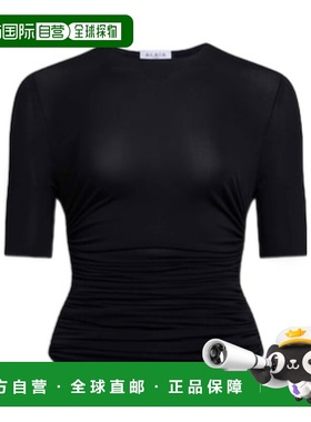 香港直邮Alaia 针织T恤 AA9H1248J050B短袖
