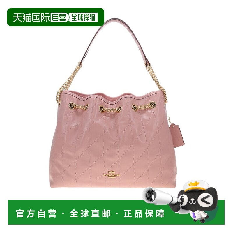 香港直邮COACH 女士斜挎包 CDR00IMORP SS2024 粉红色 Evelyn 绗