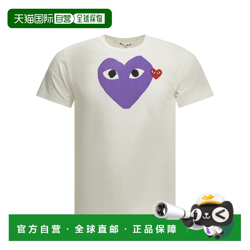 欧洲直邮COMME DES GARÇONS PLAY 男士T恤 AXT106【付后1h可退】图片