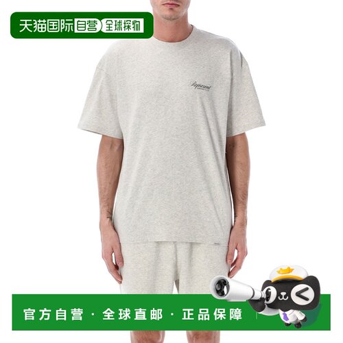 1h可退 欧洲直邮Represent 男士T恤 26POCM4120130 SS2026 乳白色