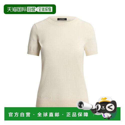 香港直邮Lauren Ralph Lauren 女士 短袖套头衫毛衣 200P14055