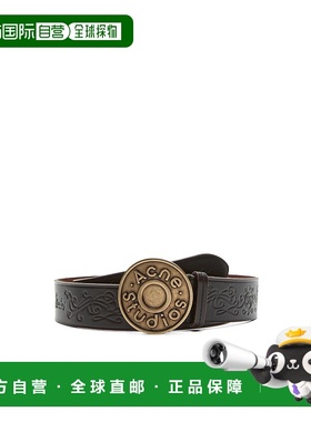 香港直邮Acne Studios 徽标扣腰带 C80221