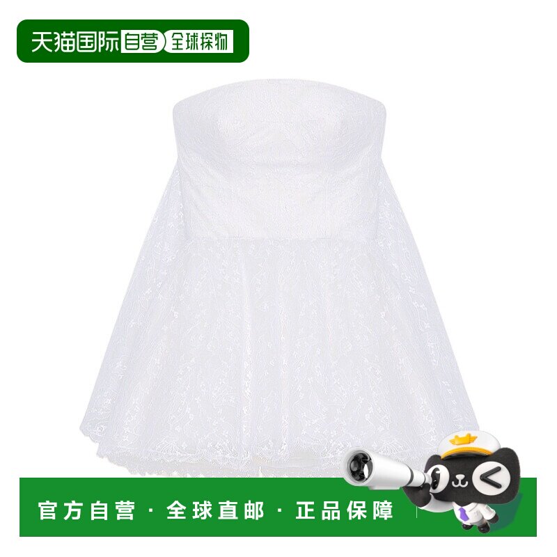 香港直邮Givenchy 蕾丝迷你露肩连衣裙 BW22EM202G