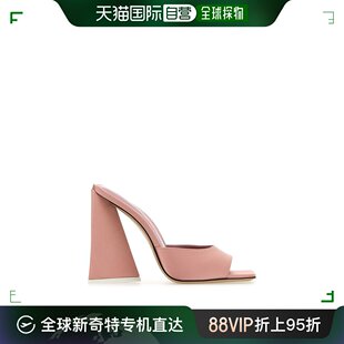 Devon 香港直邮The 女士 242WS000V015 Attico 粉色绸缎凉拖