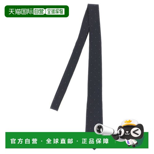 1h可退 香港直邮Saint Laurent 圣罗兰 男士 波点细领带 8583923Y