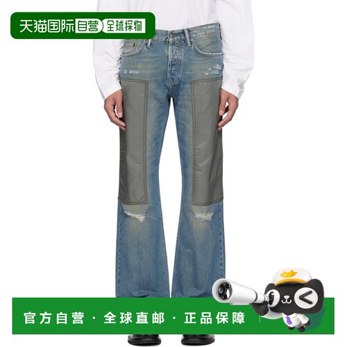 香港直邮Acne Studios 艾克妮 男士 蓝色 2010 Regular Fit 牛仔