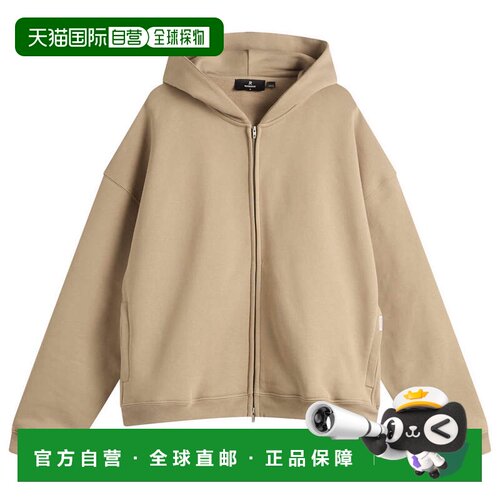 香港直邮Represent 男士 Initial 宽松款拉链连帽衫 INM41453