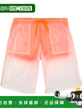 香港直邮Moschino 莫斯奇诺 男士 泳裤 orange橙色 舒适时尚