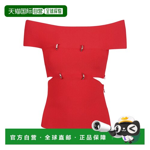1h可退 香港直邮ALEXANDER MCQUEEN 女士衬衫 748051Q1A5Z6610 SS
