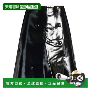 香港直邮versace black黑色 范思哲 中长半身裙 舒适 女士 1h可退