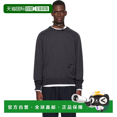 1h可退 香港直邮Jacquemus 男士 灰色 The J 毛衣 26ESWM00620AK0
