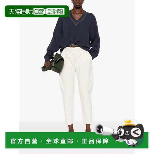 1h可退 香港直邮BRUNELLO CUCINELLI 女士休闲裤 MH137P4014C8739