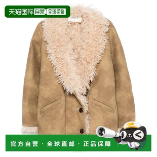 1h可退 香港直邮ISABEL MARANT 女士 CLEA 大衣 MA0427FAC3A01E50