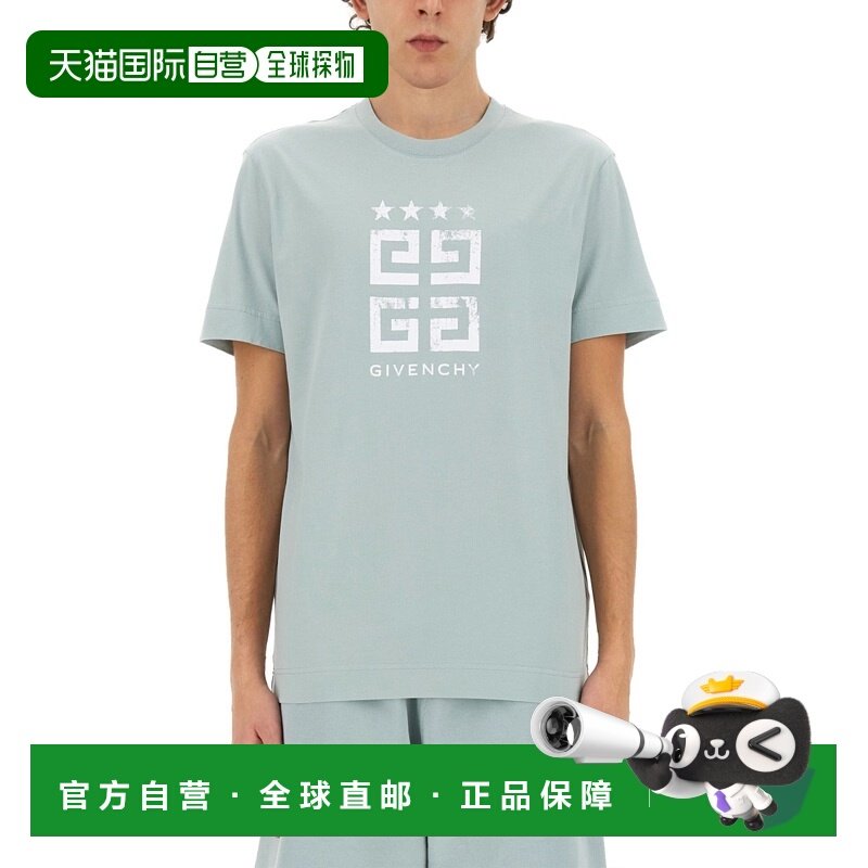 1h可退 香港直邮Givenchy 纪梵希 男士 短袖T恤 BM716G3YEL,男装,T恤,淘宝优惠券,粉丝福利购,淘宝优惠卷