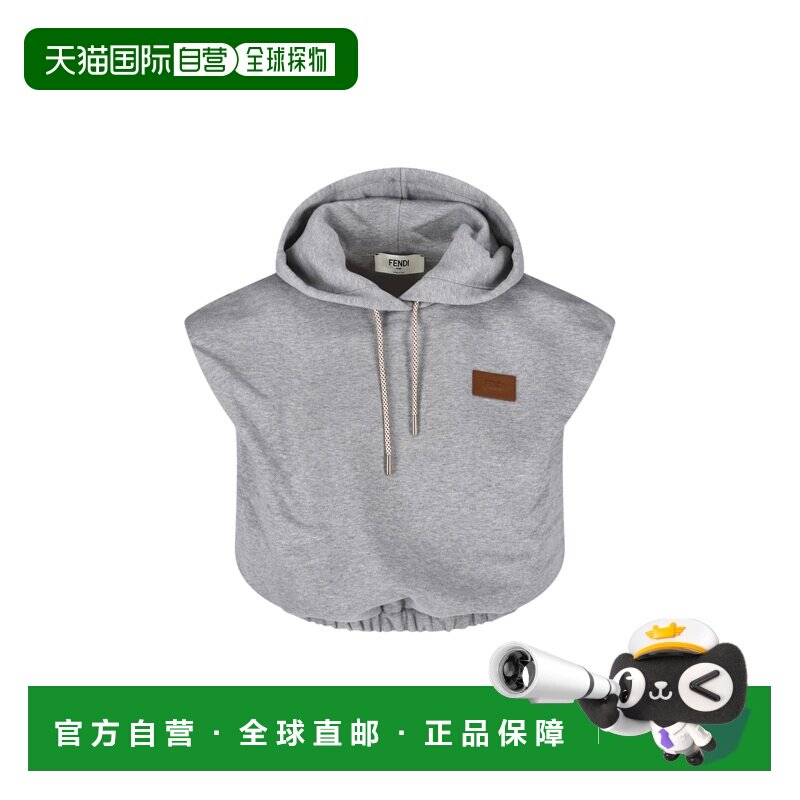 1h可退 香港直邮Fendi 芬迪 女士 毛线衫 FS9798AW8B grey灰色 舒
