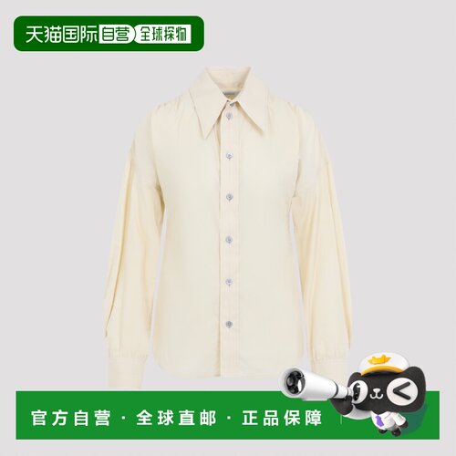 1h可退 香港直邮LEMAIRE 女士衬衫 SH1224LF1389YE504 SS2026 米