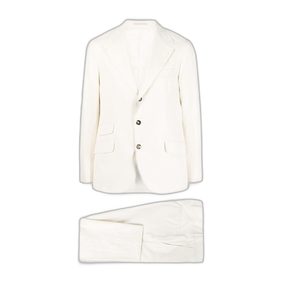 香港直邮Brunello Cucinelli 单排扣西装套装 ML472LDWH