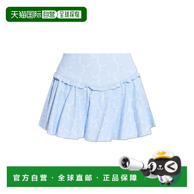 香港直邮Loveshackfancy 女士半身裙 K14692988CHILLEDBLUE