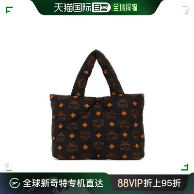 香港直邮MCM 女士Printed nylon MÃ¼nchen shopping bag 手提包