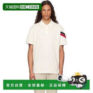 盟可睐 白色条纹 香港直邮Moncler 男士 J20918A0000289A Polo 衫