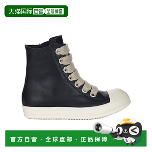 1h可退 香港直邮Rick Owens 高帮休闲鞋 RU01F2892LCOW2高帮鞋