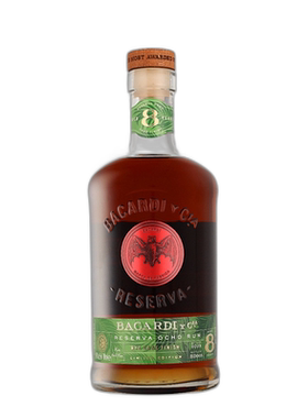 欧洲直邮Bacardi Reserva Ocho Rye Cask百加得