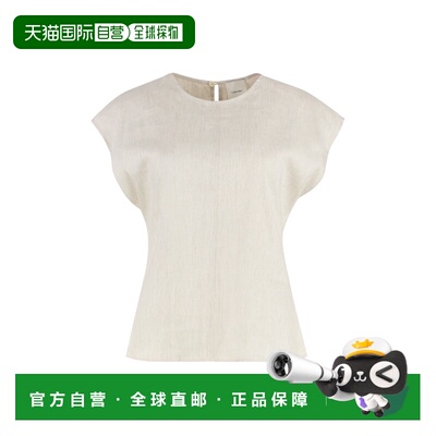 1h可退 香港直邮CALVIN KLEIN 女士T恤 LV044B120GYAO SS2025 白