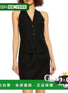 香港直邮Dsquared2 V 领无袖迷你连衣裙 S75CV0858S78136