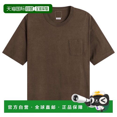 香港直邮Visvim 维斯维木 男士 Jumbo T恤 0126105010011