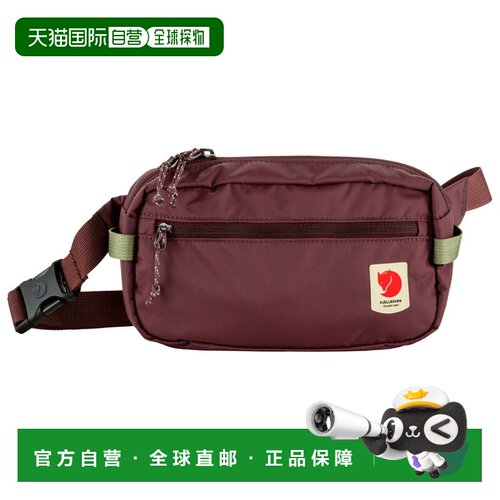欧洲直邮FJALLRAVEN 男士腰包 5102328BLACKBERRY【付后1h可退】