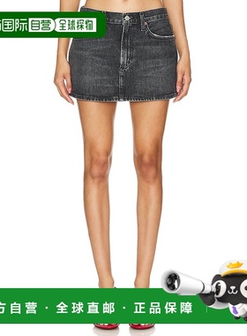 香港直邮AGOLDE 女士 Alek 迷你半身裙 A30611346短裙包臀裙a字裙