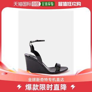 Louboutin 女士Zeppa Chick 香港直邮Christian 漆皮坡跟凉鞋