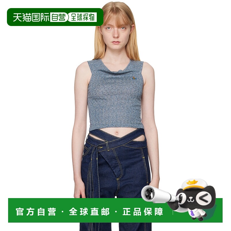 香港直邮Vivienne Westwood Valentina罗纹背心 18030045Y001C