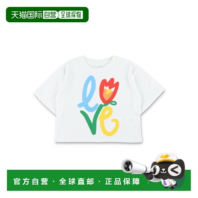 欧洲直邮stella mccartney 少女 上装T恤