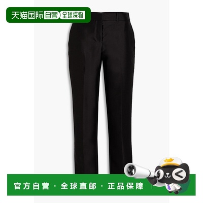 香港直邮ZIMMERMANN 女士 羊毛真丝混纺直筒裤 8851PMATB