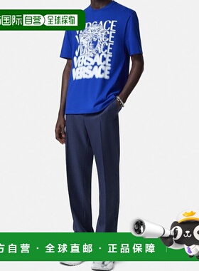 香港直邮Versace Medusa Medallion T恤 10133021A12439短袖